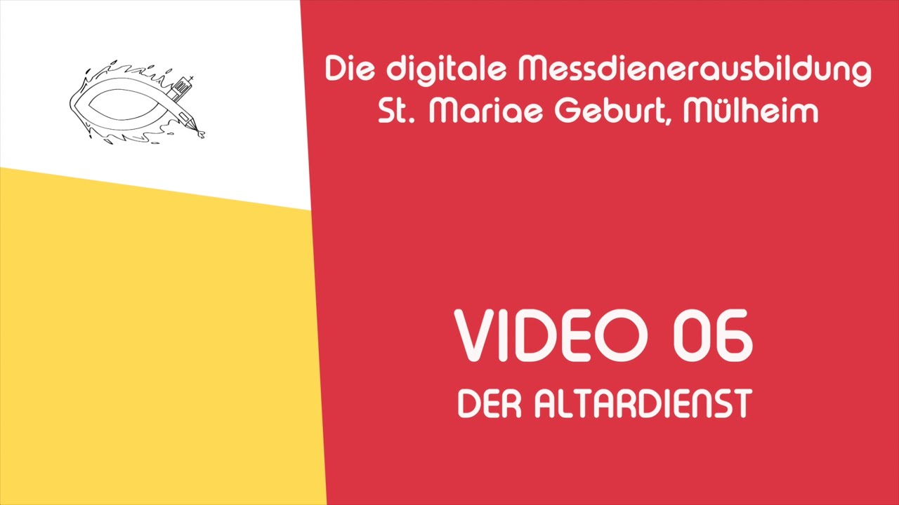 Was macht der ALTARDIENST? | Messdienerausbildung Video 06