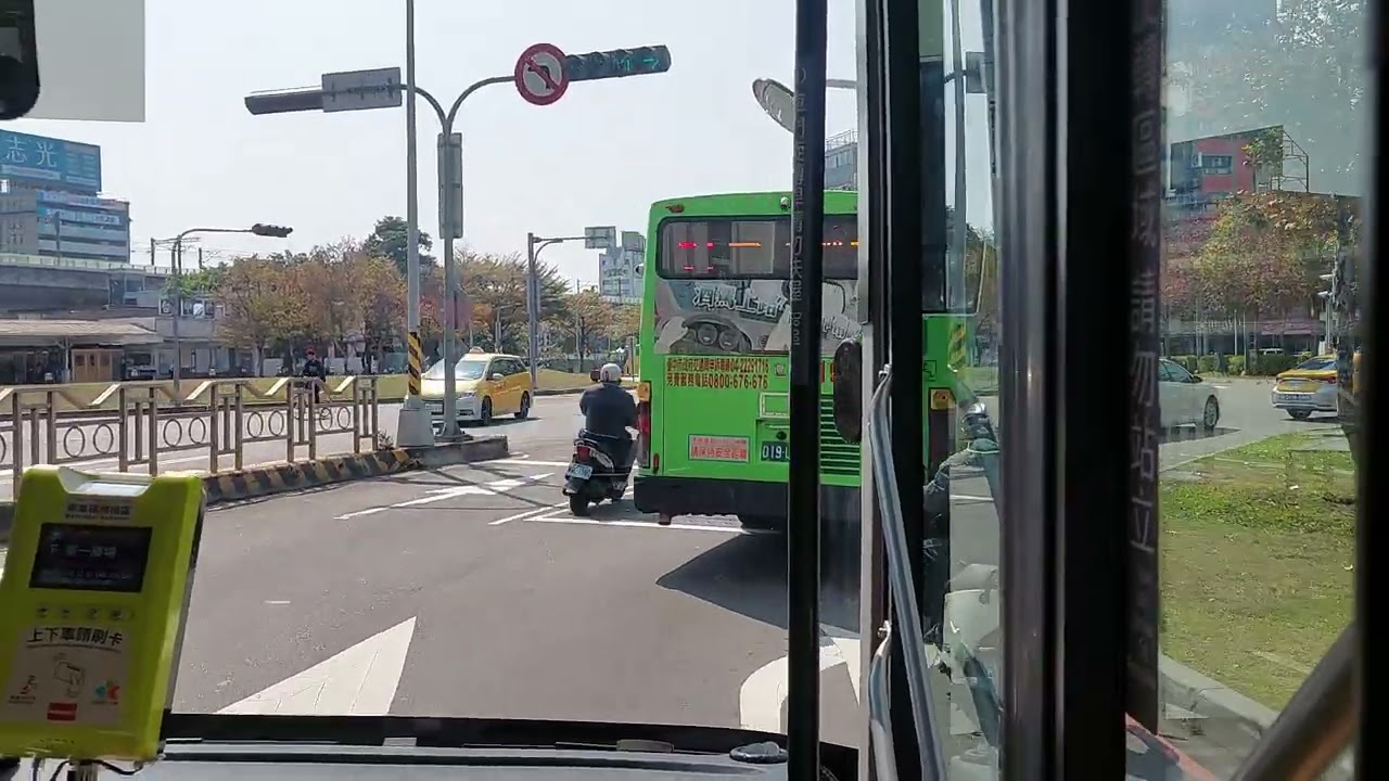 [公車系列]統聯客運302路線 新光里(新福路)--台中國際機場 搭乘紀錄+立皓廣播