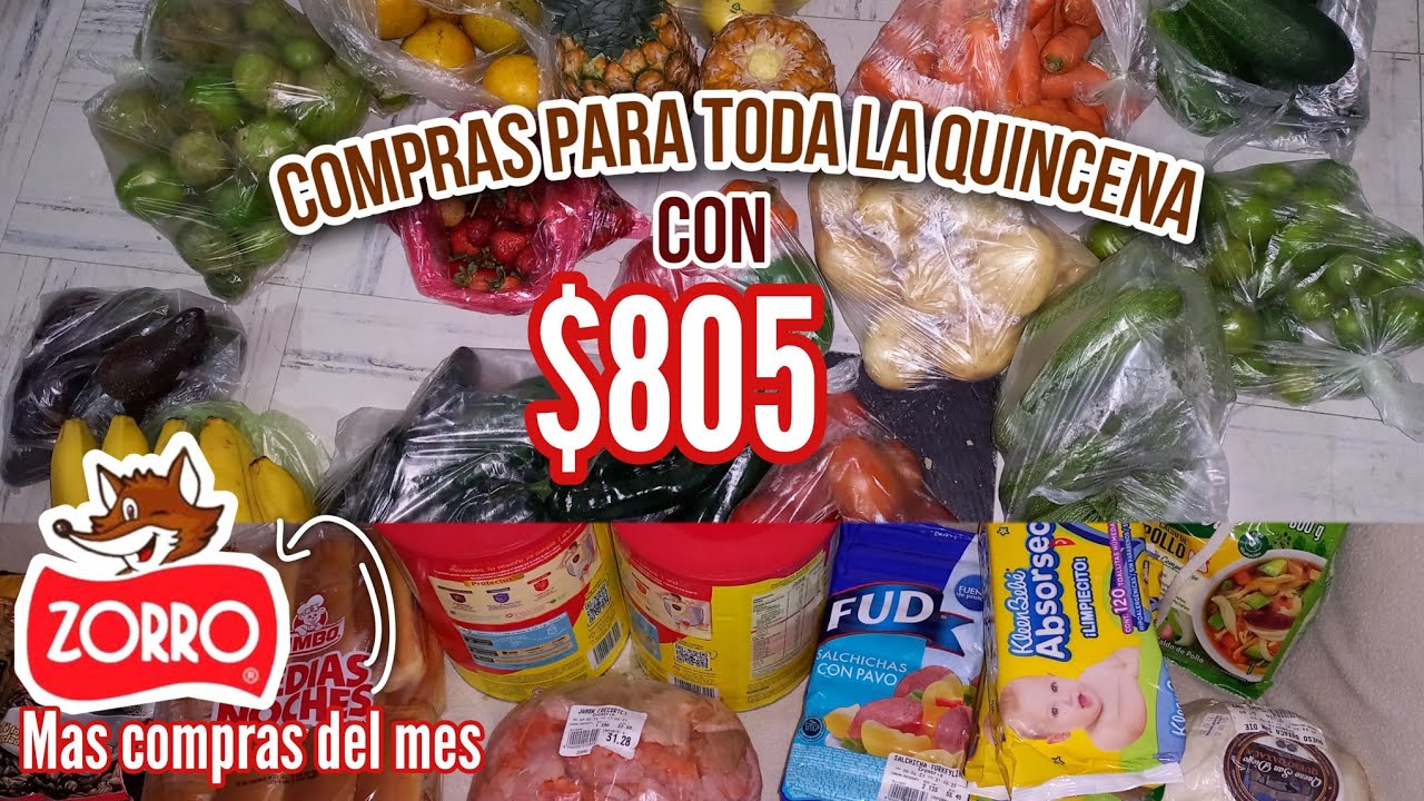 ❗️COMPRAS QUINCENALES Y COMPRAS DEL MES