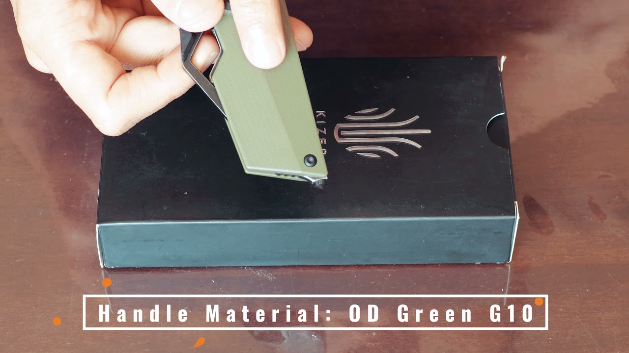 Kizer V2563a1 Cyber Blade Folding Knife Unboxing