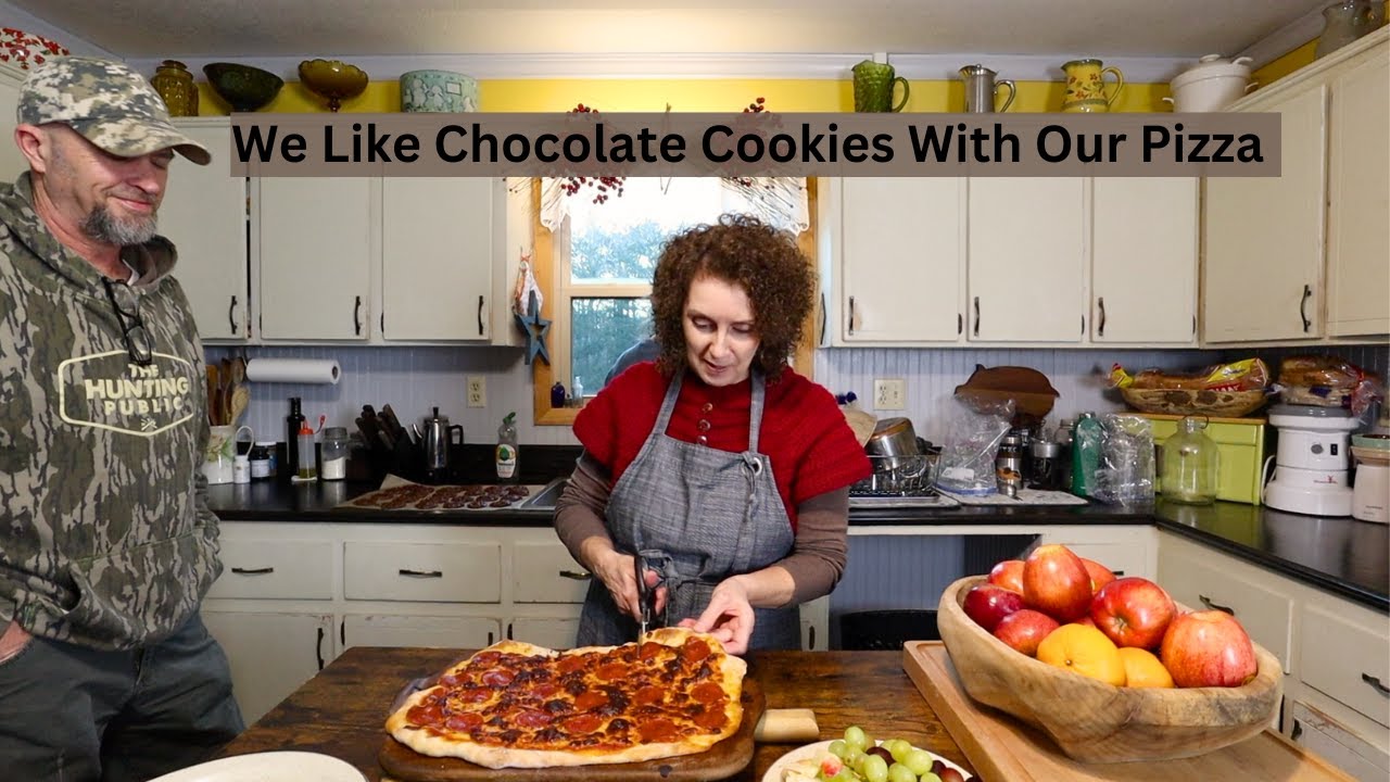 How I Make Pizza & No-Bake Chocolate Oatmeal Cookies