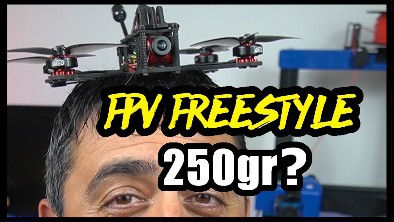 FINALMENTE POTENZA E TRICK FREESTYLE CON UN DRONE FPV SOTTO I 250 GRAMMI // HGLRC SECTOR 4 FR