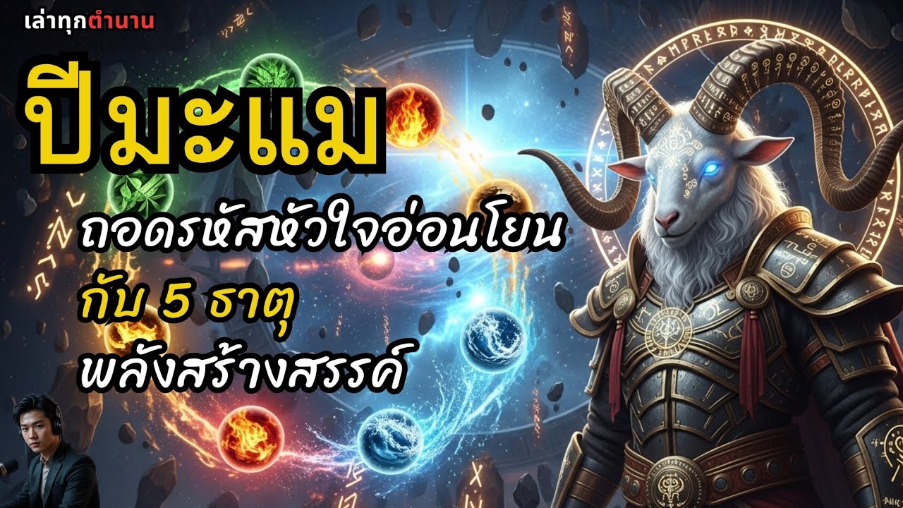 [12 นักษัตร] ปีมะแม: ถอดรหัสหัวใจอ่อนโยน กับ 5 ธาตุพลังสร้างสรรค์