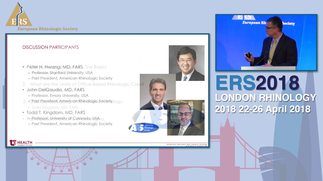 ERS London 2018, R Orlandi, Office Based Rhinology
