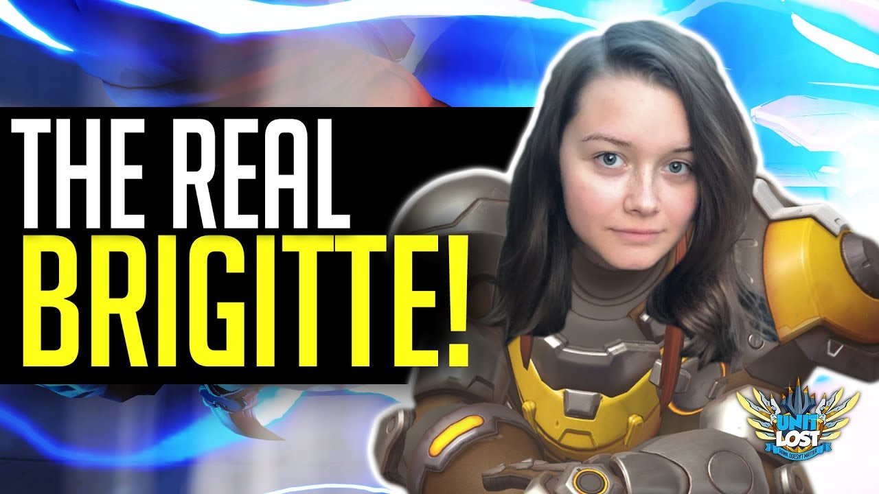 Overwatch - THE REAL BRIGITTE! How to say Brigitte?! - Voice Actor Interview!
