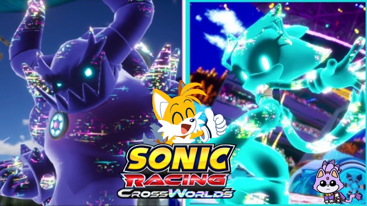 Jugando y probando a Blaze (Corredora IA)  en Sonic Reacing ClossWorld 