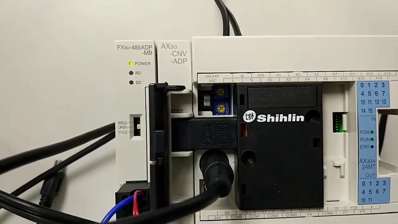 FX3U-485ADP-MB with FX3GA