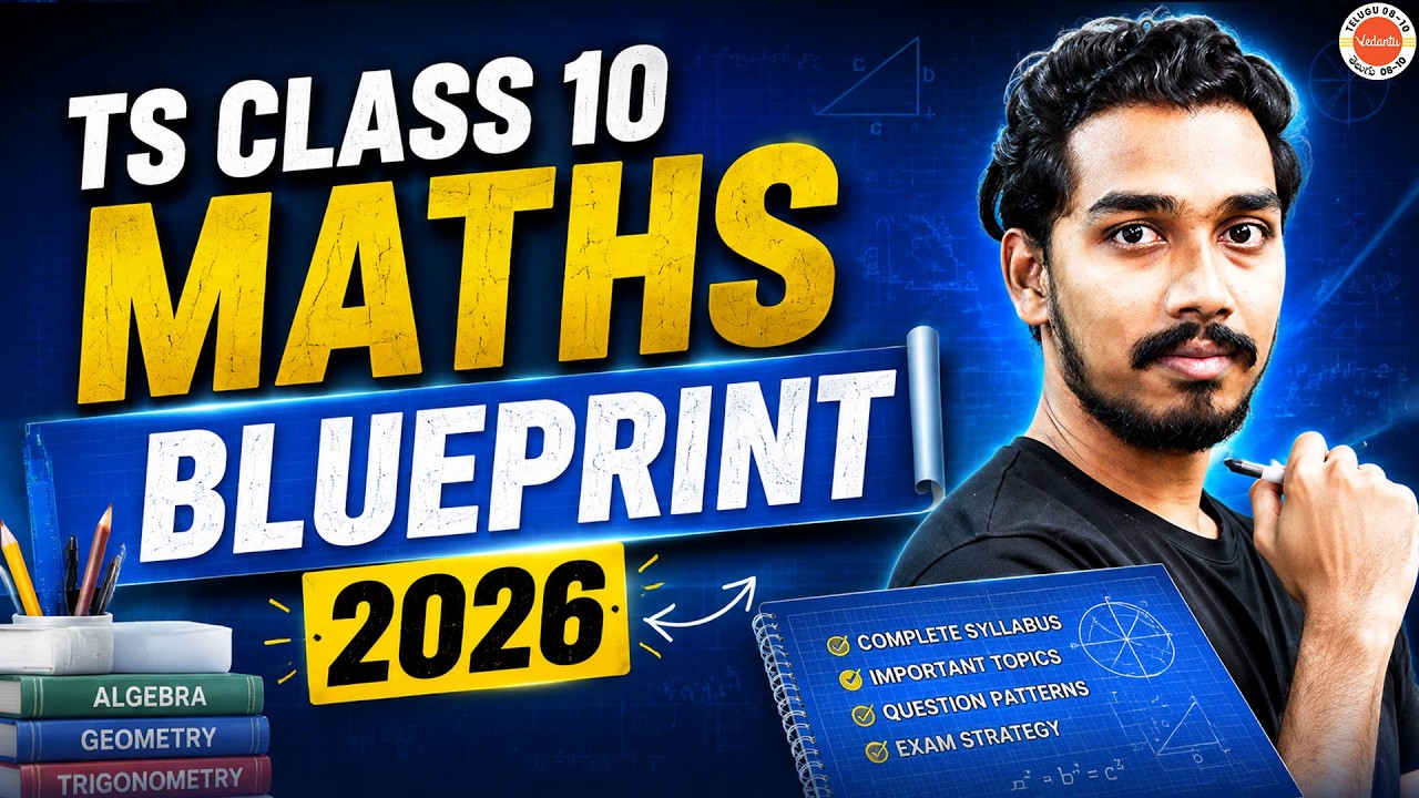 TS Class 10 Maths Blueprint 2026 🎯 Chapter-Wise Marks Distribution Revealed! | Rupesh Sir