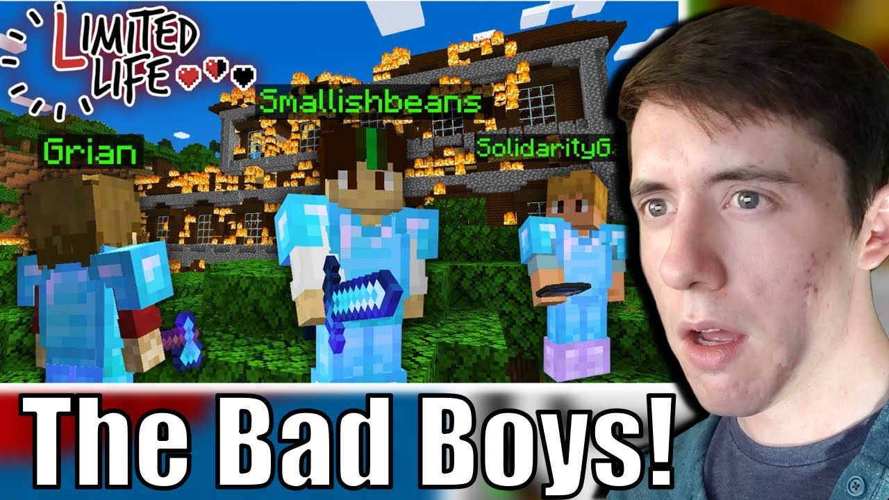 Watching SmallishBeans The Bad Boys | Limited life Ep.1 - REACTION