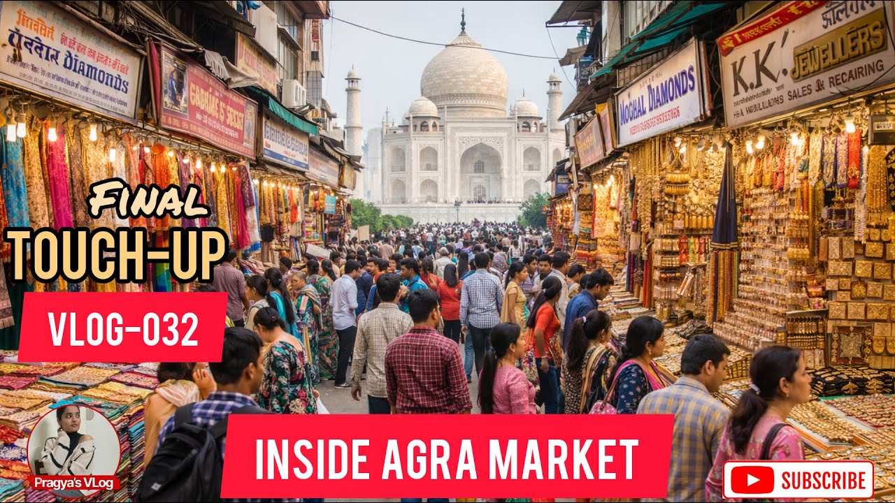 Inside Agra Market🥰 || Final touch up before the main show #friendwedding  #vlog #shopping #family