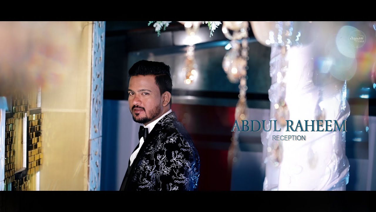 WEDDIND HIGHTLIGHT I RECEPTION I AZEEM SARKAR BROTHER WEDDING I GULBARGA I AYAAN FILMS I 9901139790