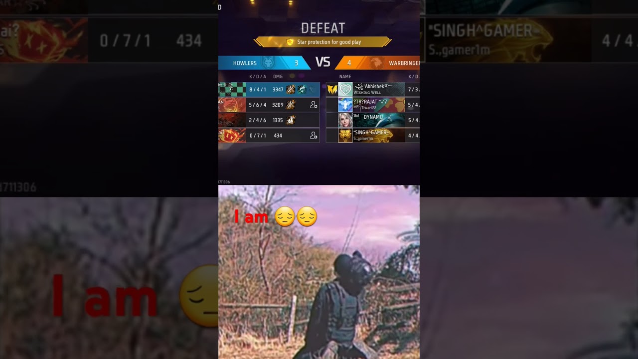 I am 😔😔 #freefire #m1m2 #gaming #m01 #free