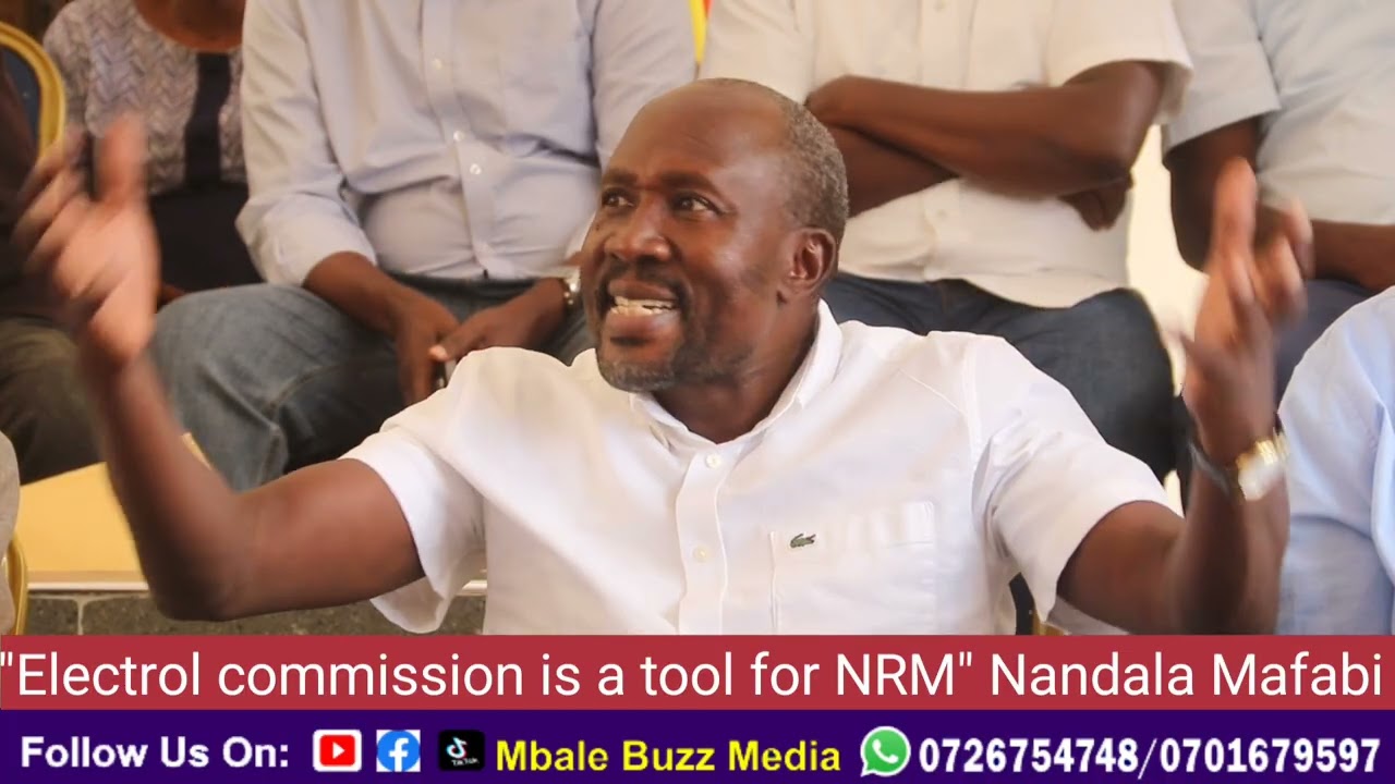 Hon.Nathan Nandala Mafabi says, 