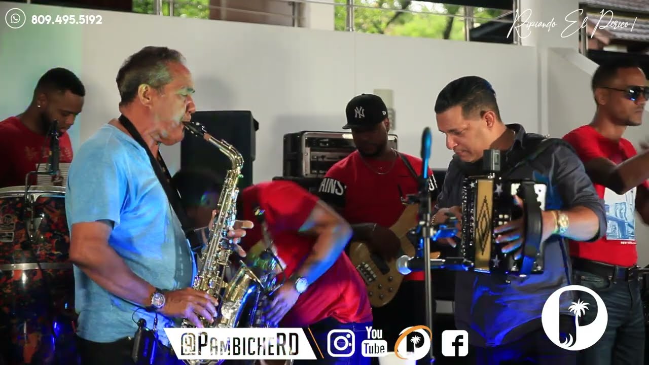 Fabio y Jhon Sax Junto A Francis Lantigua - La Pobre Adela