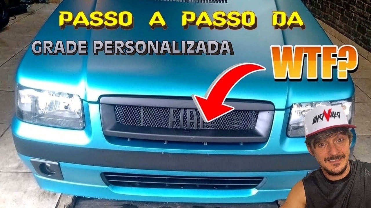 PASSO A PASSO GRADE PERSONALIZADA FIAT UNO / GRADE CUSTOM