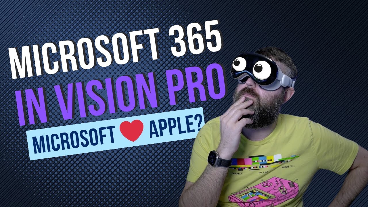Apple Vision Pro: Use Microsoft 365 in 3 ways!