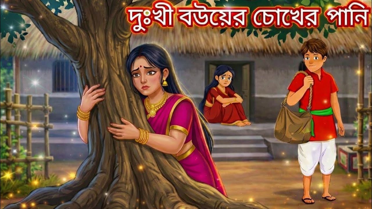 😭 দুঃখী বউয়ের চোখের পানি | অপেক্ষার করুণ পরিণতি! 😢 | Bangla Moral Story | Bangla Cartoon
