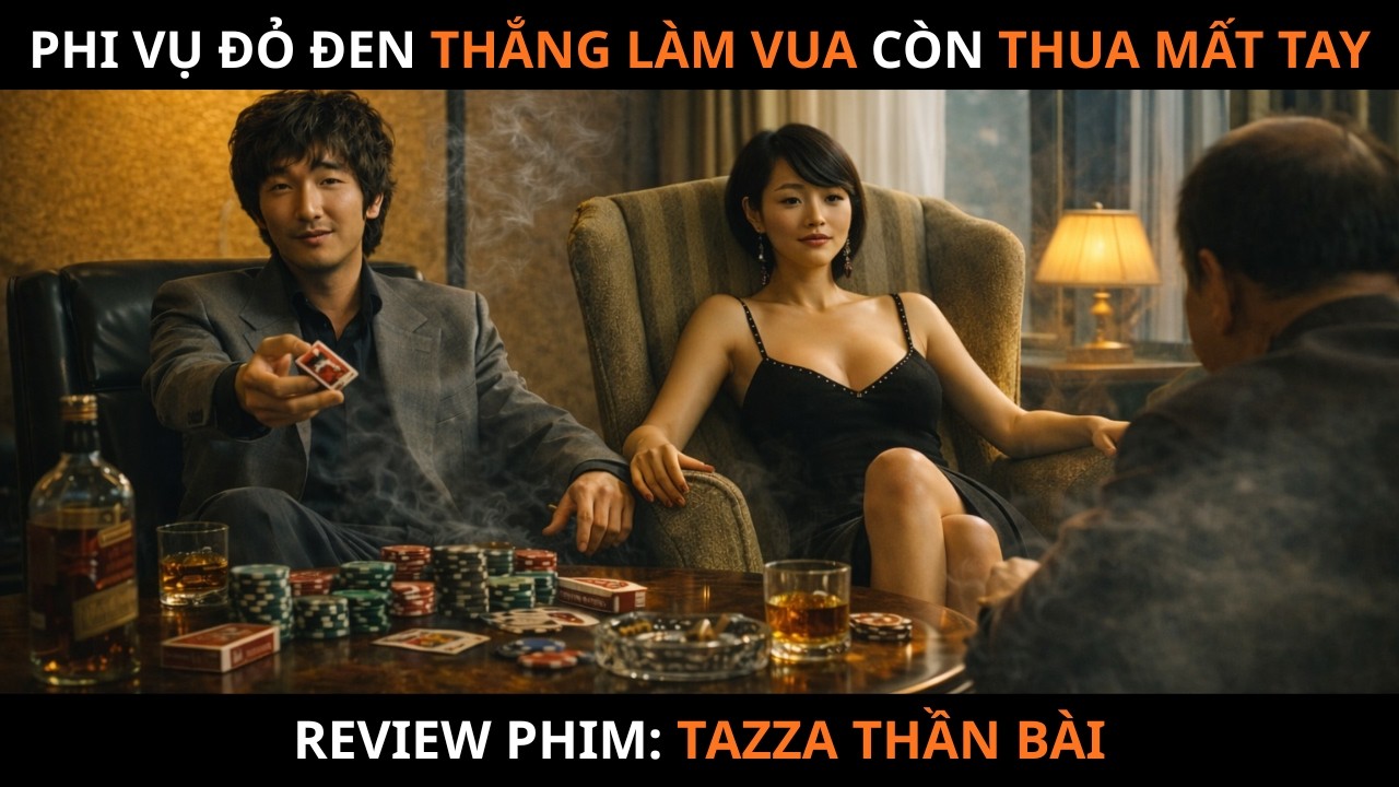 Review Phim: Phi Vụ Đỏ Đen Thằng Làm Vua Còn Thua Mất Tay | Tazza Thần Bài