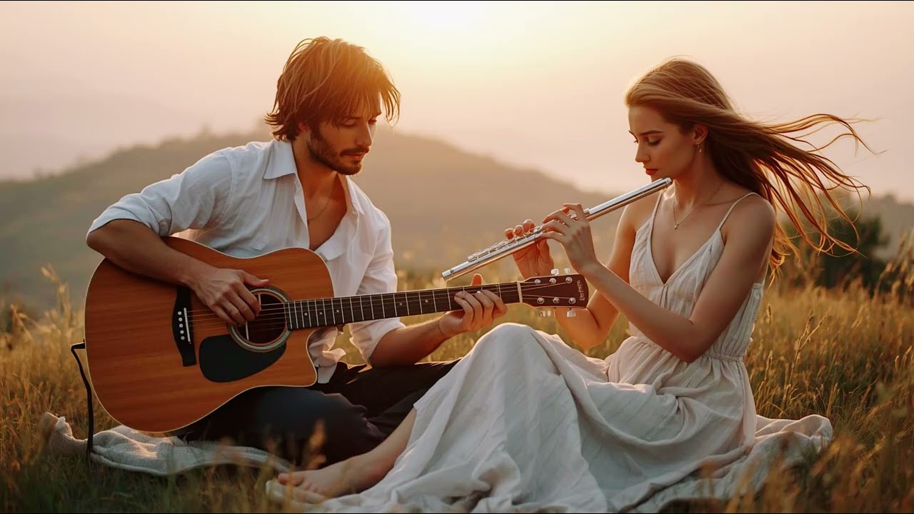 3 Hours of Relaxing Guitar & Flute • Calm Sunset Music for Stress Relief, Meditation & Deep Focus