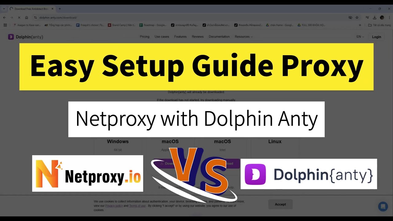 Tutorial: Using Dolphin Anty with Proxy x NetProxy ( Residential Rotating Proxy – Only $1 )