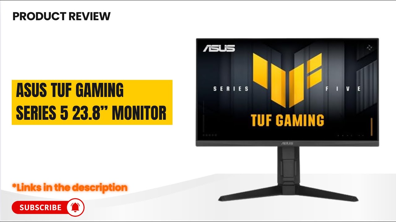 Обзор монитора ASUS TUF Gaming 23,8 дюйма – 240 Гц, быстрая IPS-матрица, время отклика 0,3 мс, G-...