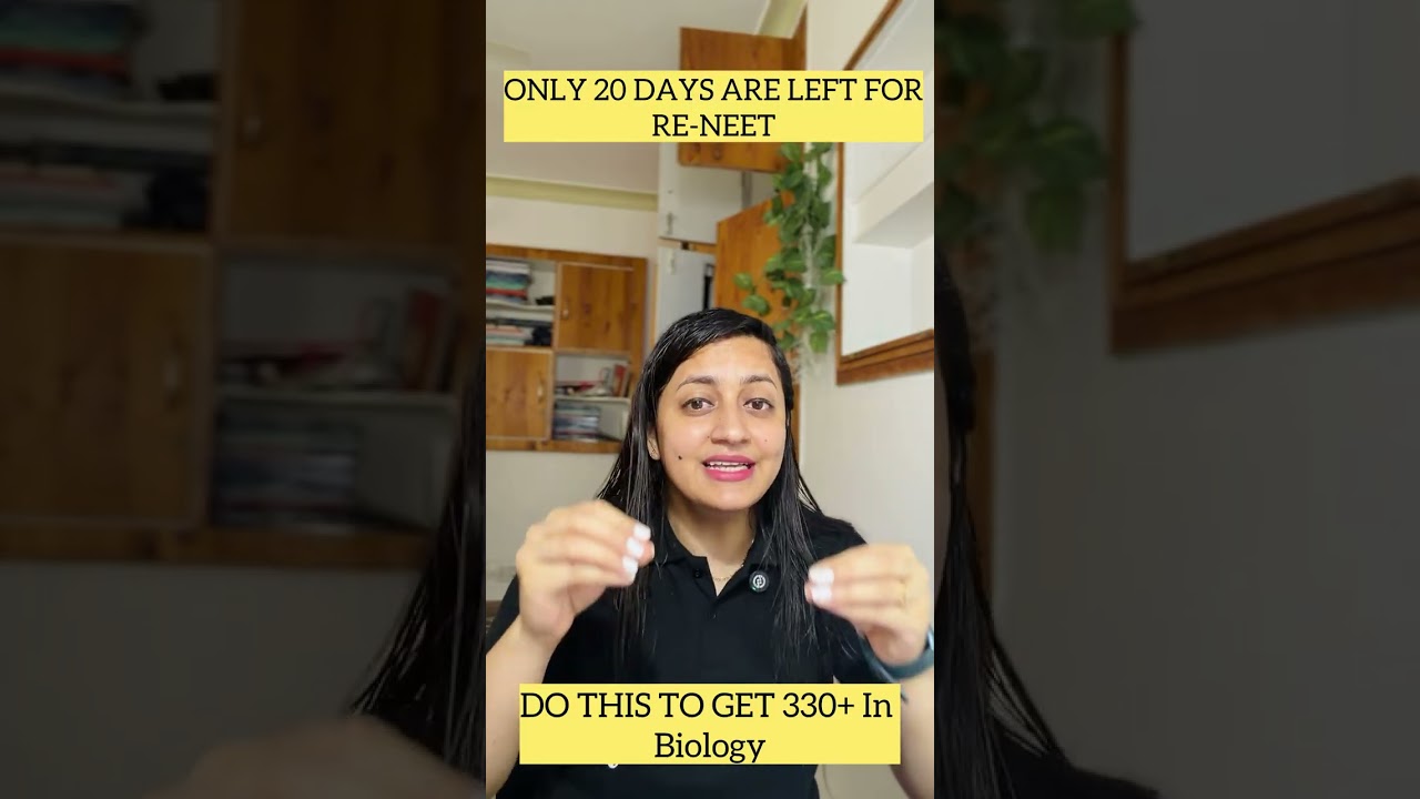 Only 20 Days Left for RE-NEET 2026 🚨 Complete Biology Strategy & Revision Plan