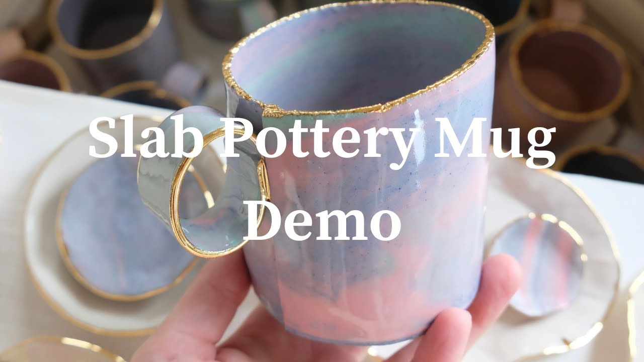 Slab Pottery Mug