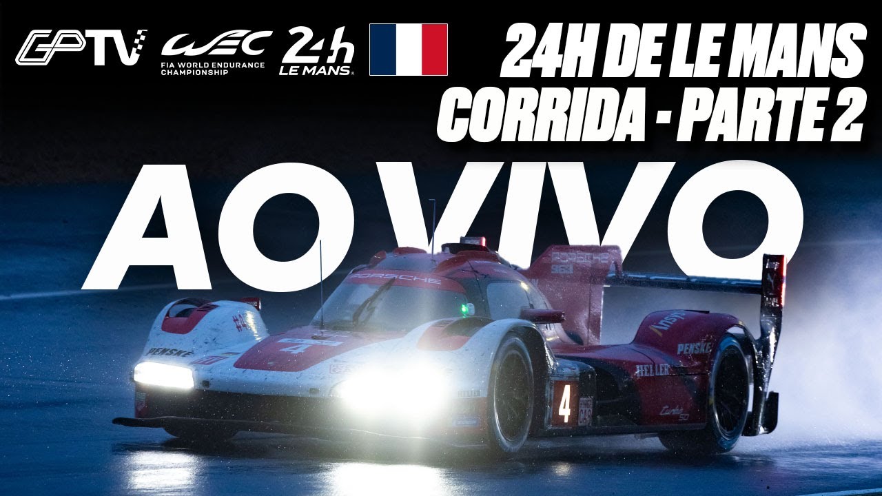 24H DE LE MANS COM IMAGENS | CORRIDA PARTE 2 (19:00-5:00) | 4ª ETAPA |  FIA WEC 2025
