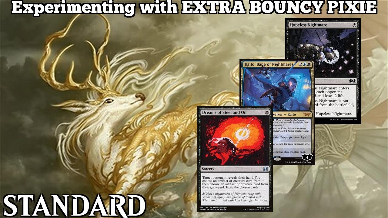Experimenting with EXTRA BOUNCY PIXIE | TDM Pixie | Standard Bo3 | Tarkir Dragonstorm | MTG Arena