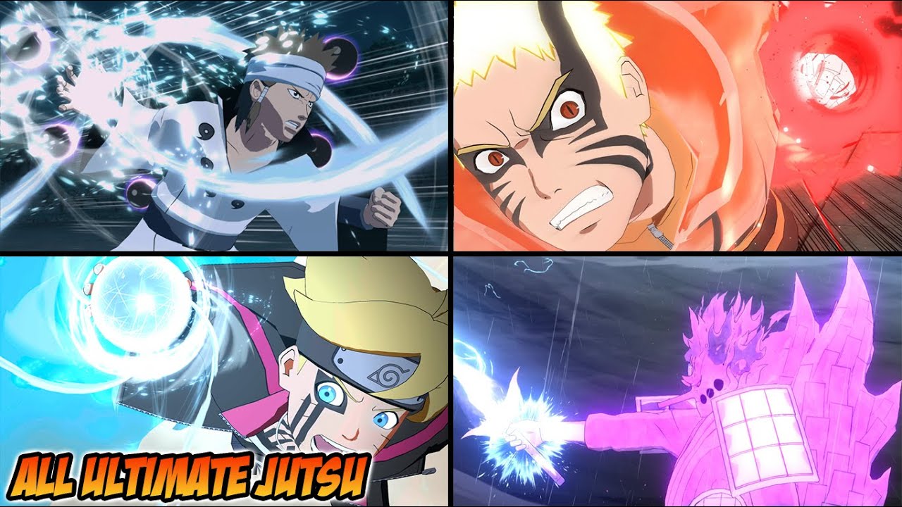Naruto x Boruto: Ultimate Ninja Storm Connections ALL ULTIMATE JUTSU