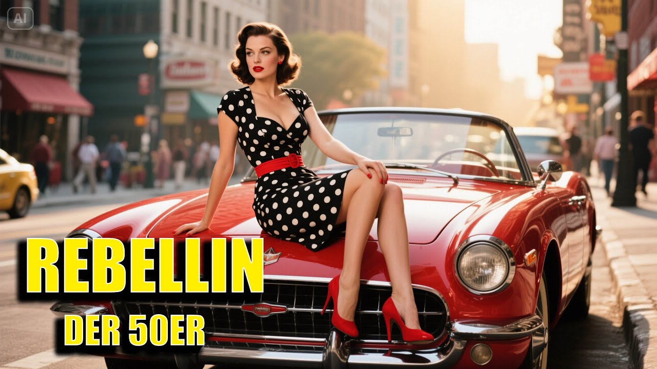 Rockin&rsquo; Fifties Nights &ndash; KI-Rock&rsquo;n&rsquo;Roll-Musikvideo im 50er-Jahre-Stil