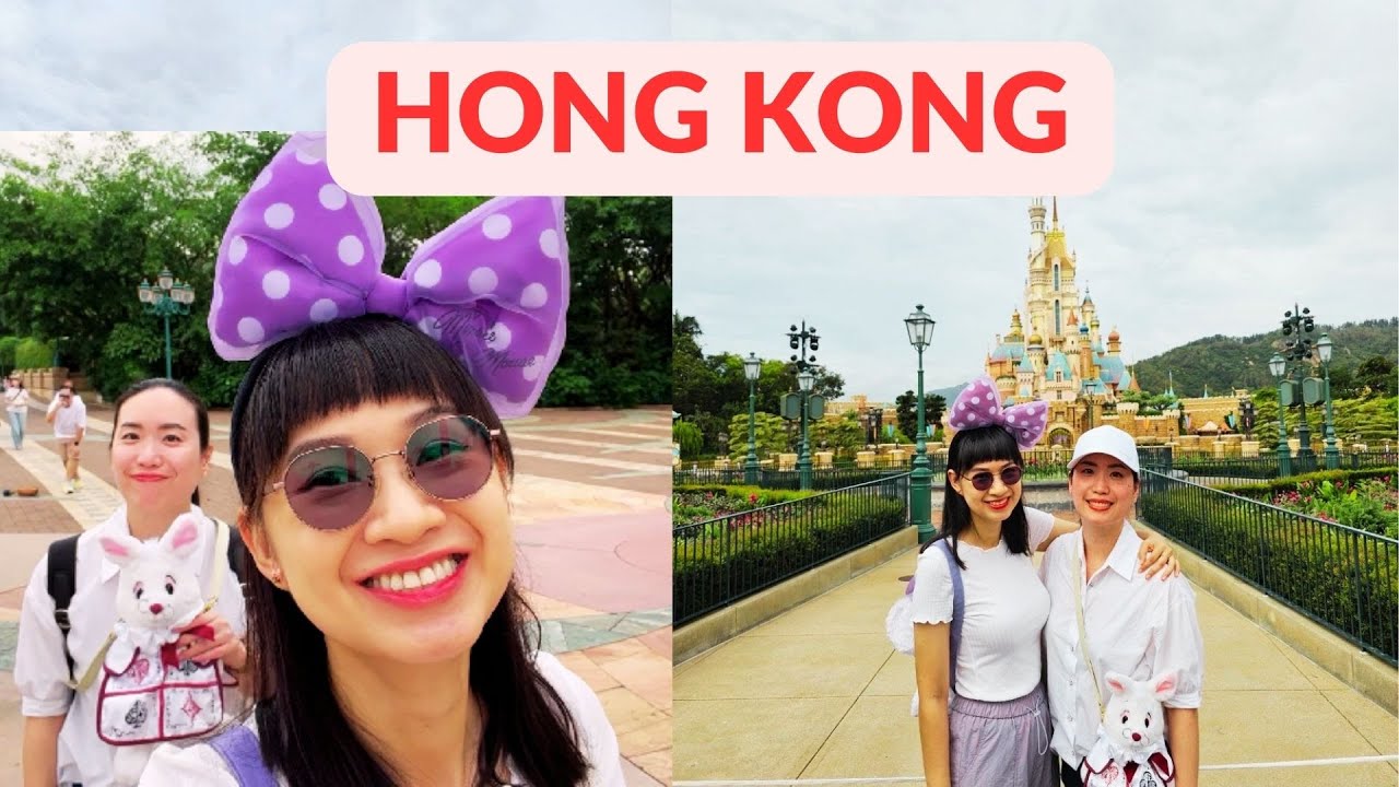 VAL'S FIRST EVER VISIT TO HONGKONG DISNEYLAND || Val and P. Noo