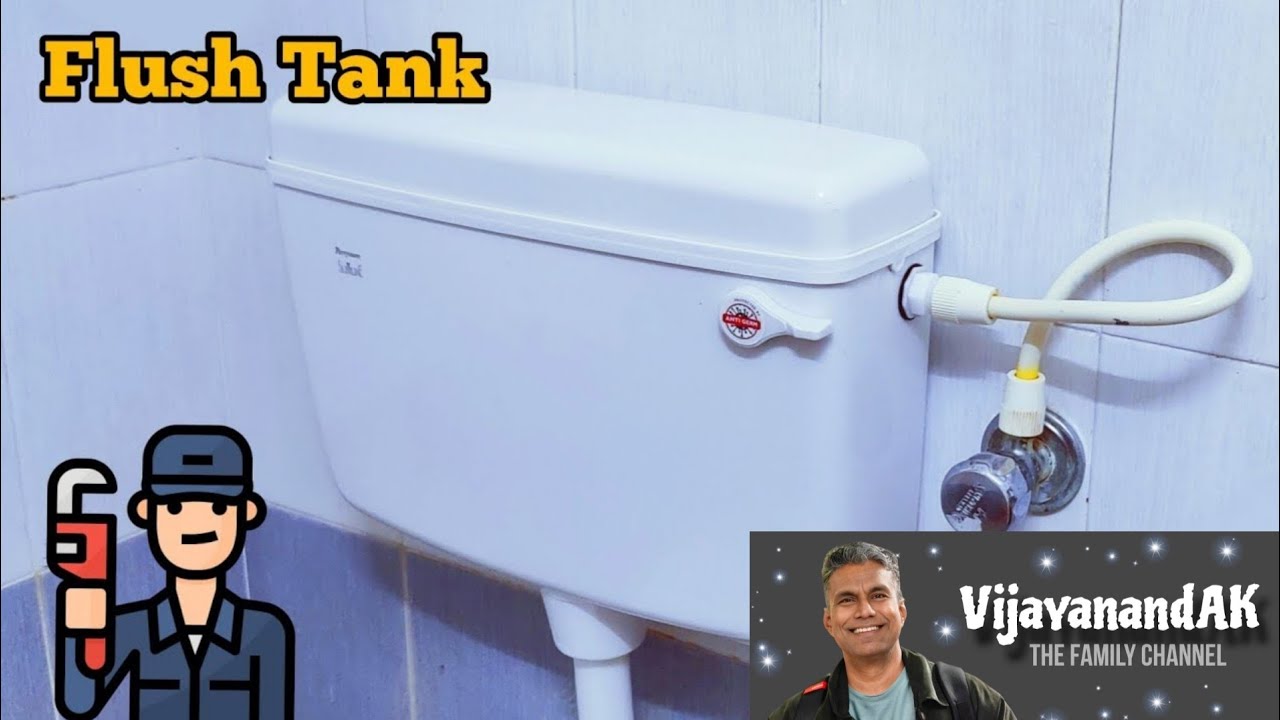 Flush Tank Fitting | Installation | Flush Cistern | Parryware Slimline| Safe Plumbing #flush #toilet