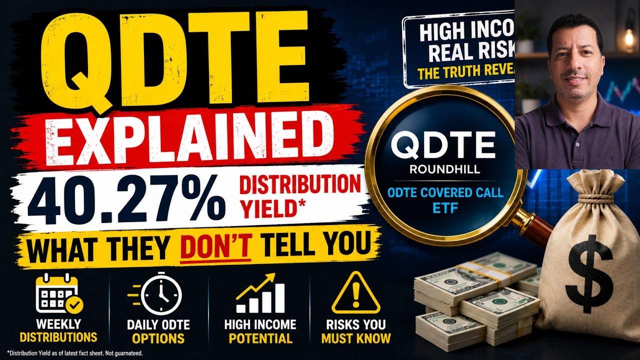 QDTE ETF Explained: 40% Yield, Weekly Income & The Risks You Must Know