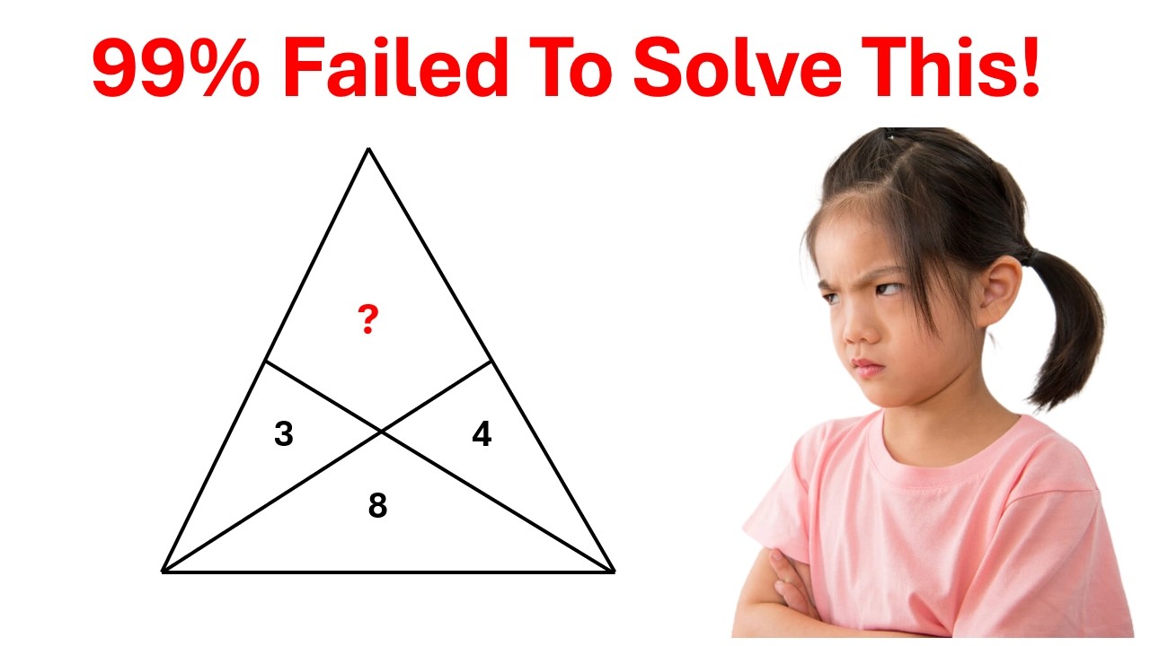 99% Failed To Solve This Geometry Puzzle