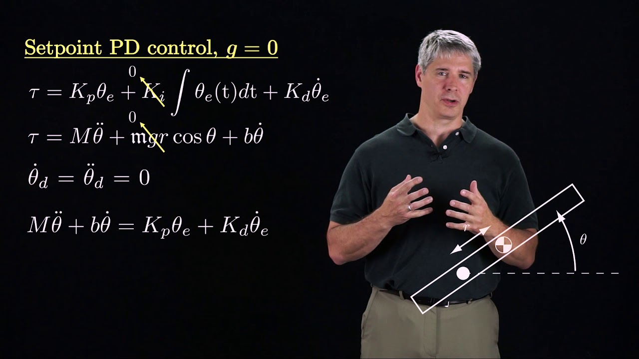 Modern Robotics, Chapter 11.4:  Motion Control with Torque or Force Inputs (Part 1 of 3)