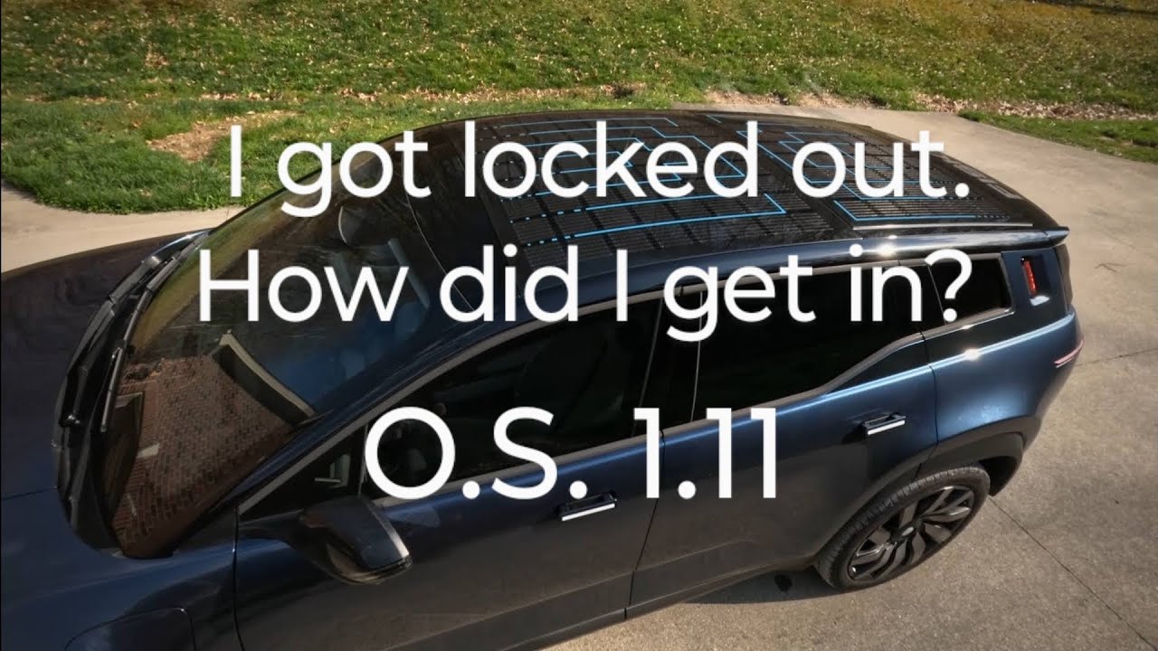 Fisker Ocean #FSR What to do (and NOT) if you get locked 🔒 out of your Ocean.
