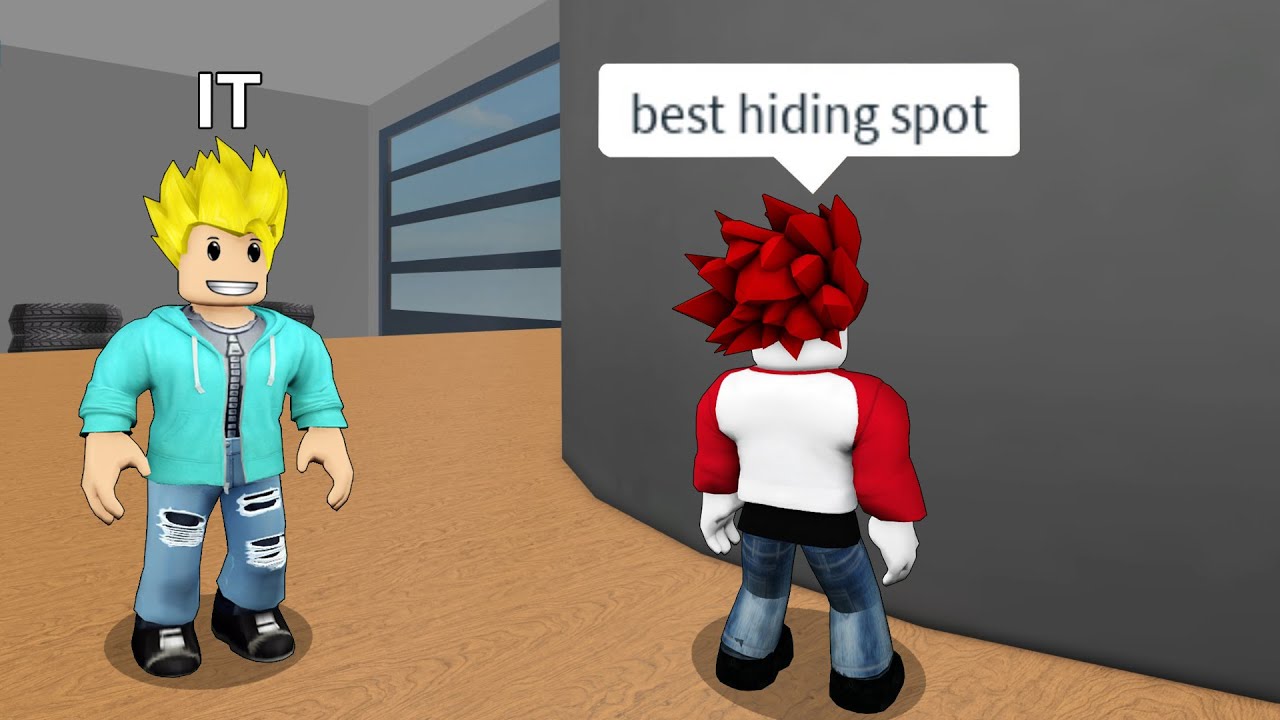 Best Hiding Spot In HIDE AND SEEK EXTREME In Roblox 🙈🙈 Khaleel and Motu Gameplay