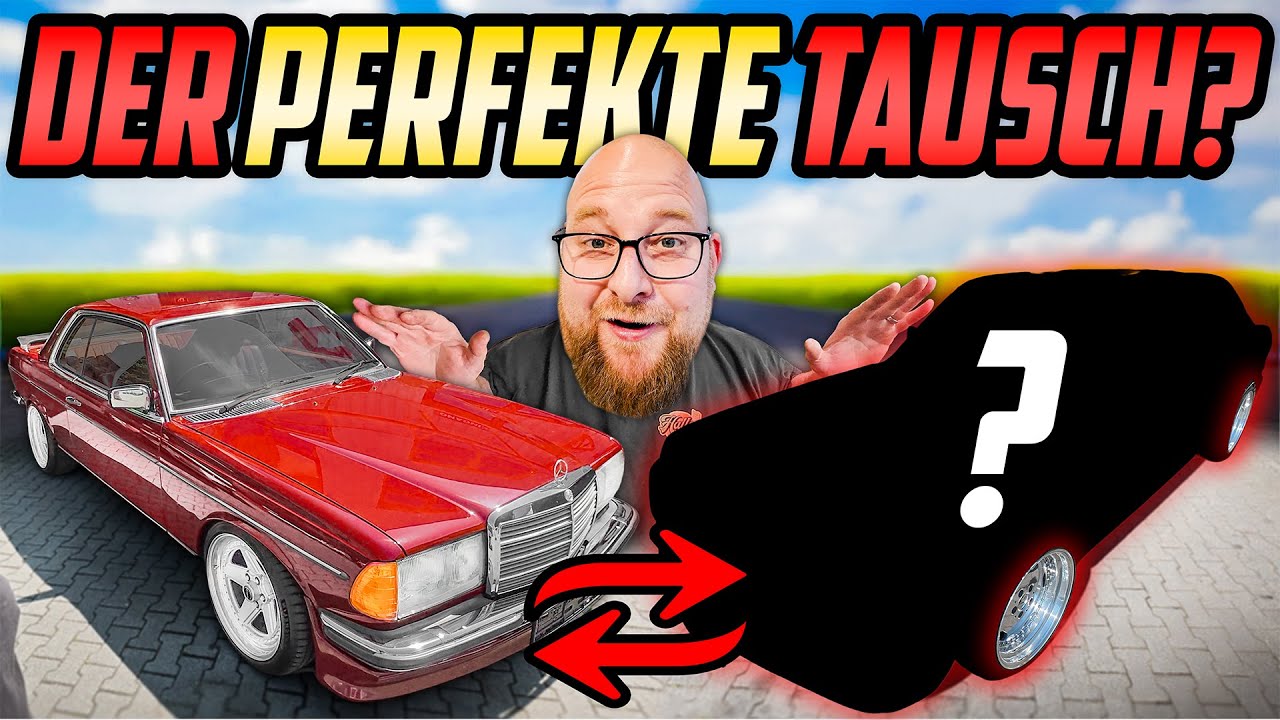 Dieses TAUSCHGESCHÄFT hat NIEMAND erwartet! - Mercedes C123 230 - 4Zylinder gegen V8 Coupé!