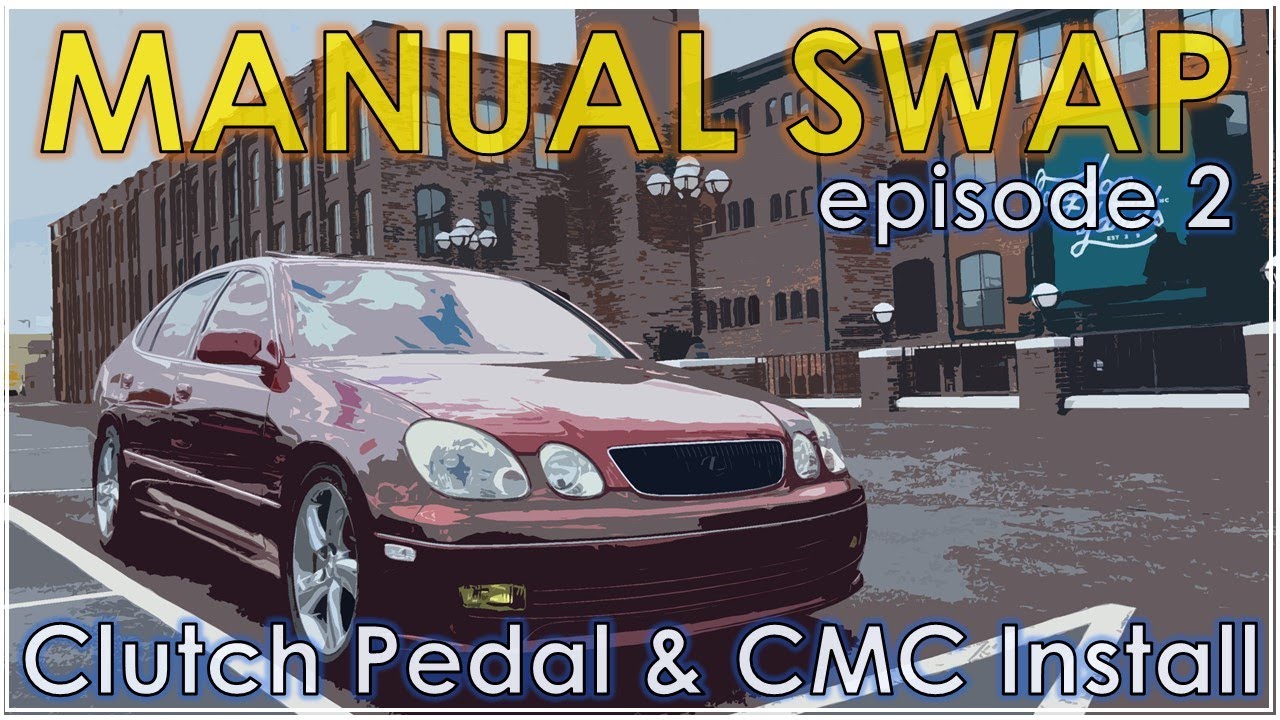 Manual Swap  | LEXUS GS400 | Episode 2 | Supra Clutch Pedal and Land Cruiser Clutch Master Install
