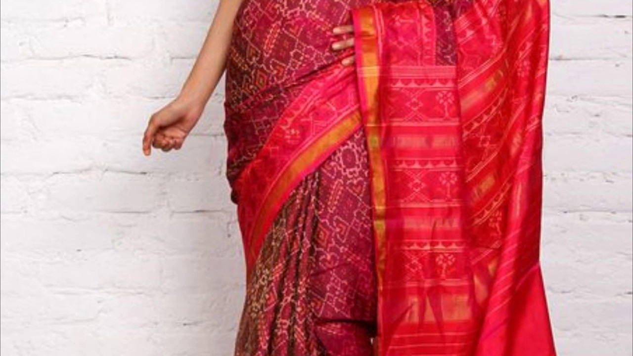 Latest patola silk saree online collection with price 2500