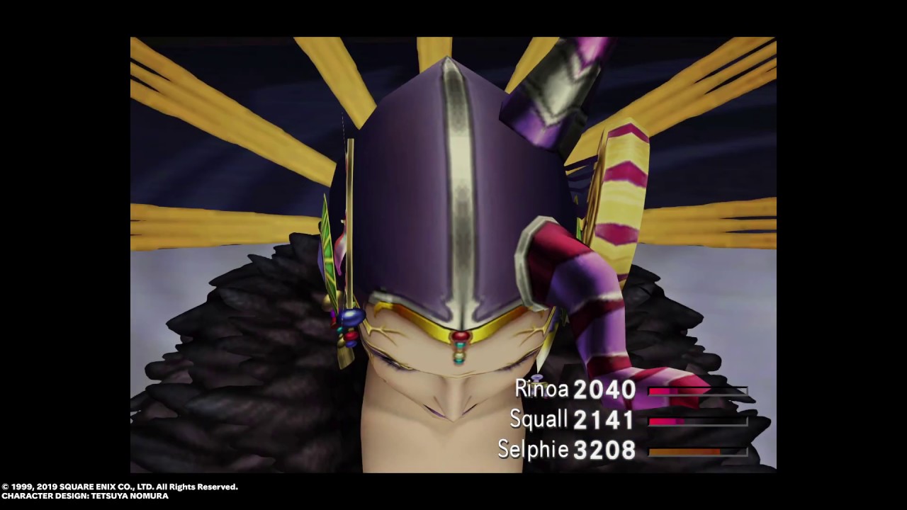 FINAL FANTASY VIII Remastered - Sorceress Edea 2nd Boss Fight (PS4)