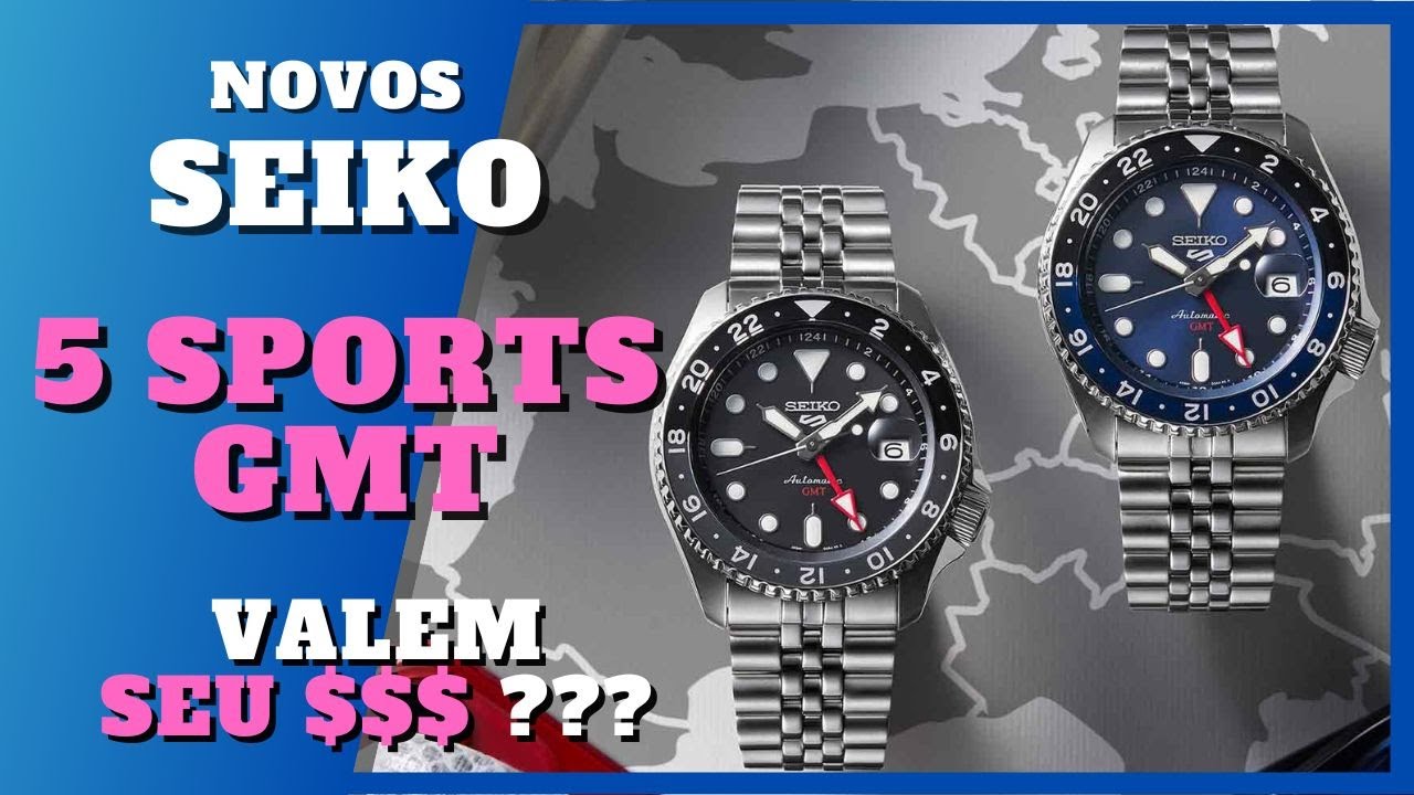 Seiko 5 Sports GMT, o que você PRECISA saber! - Seiko PhD! [034]