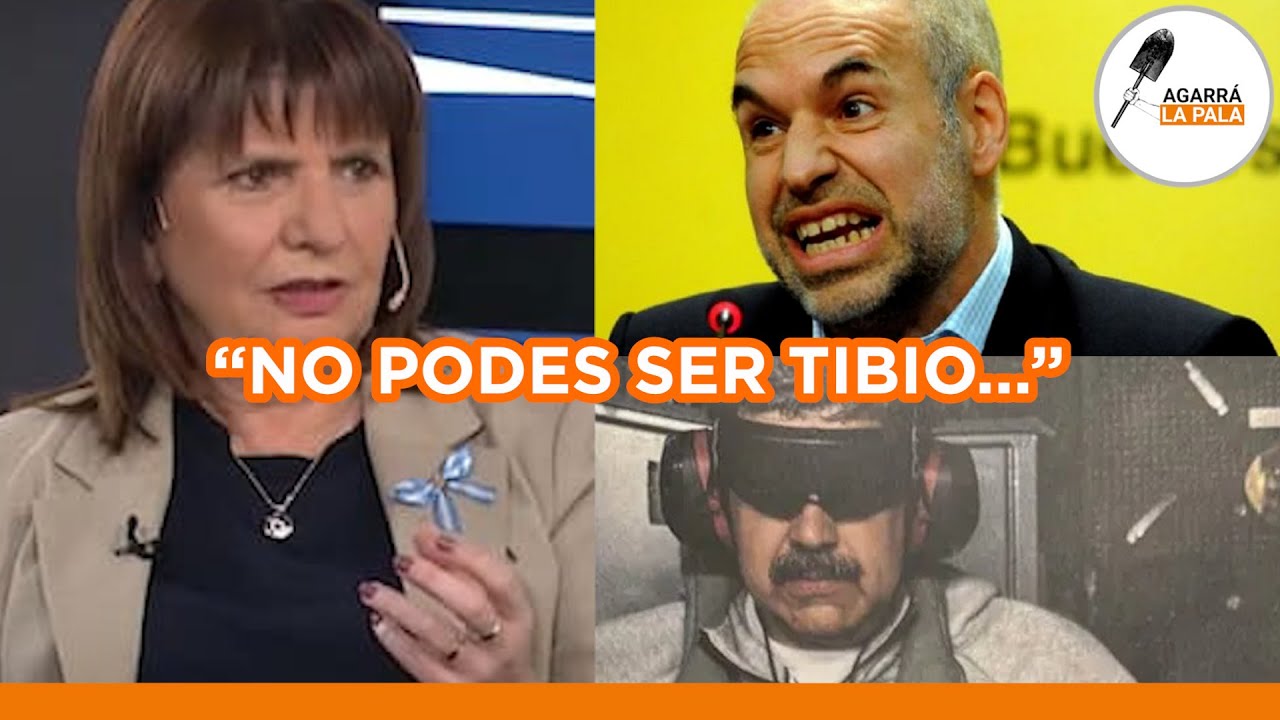 BULLRICH LE CONTEST&Oacute; AL SINIESTRO LARRETA QUE INTENT&Oacute; DEFENDER A MADURO: &ldquo;NO PODES SER TIBIO&rdquo;