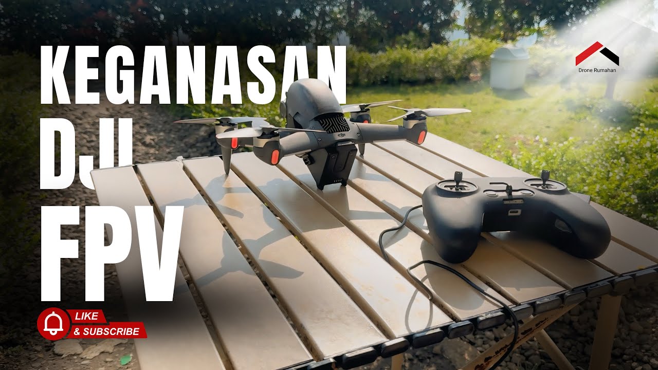PECINTA DRONE RACING MERAPAT‼️DJI FPV - Kecepatan Brutal & Manuver Mematikan