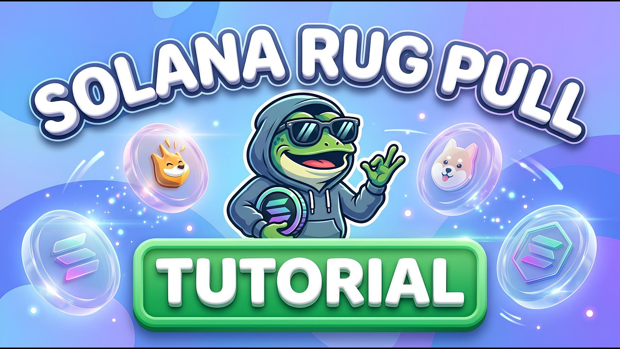 Rug Pull | How To Create a Solana Meme Coin (Calm Glance) Launch Strategy for Meme Coins