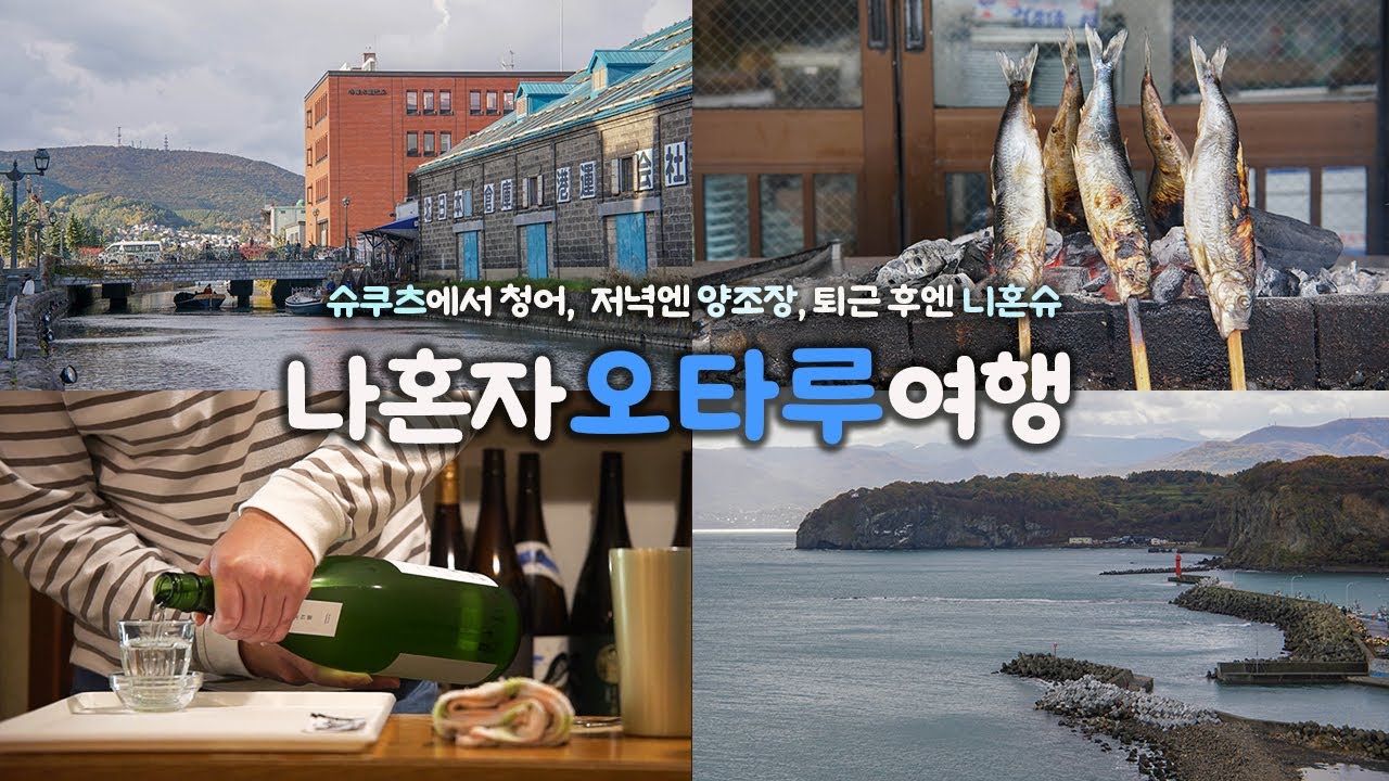 나혼자 오타루 여행｜🌈 이런 곳도 있었다고요? 의 이런 곳만 골라 다님 ｜슈쿠츠에서 청어,  마무리는 니혼슈 🍶 ｜경비, 구글맵링크 → 더보기란｜혼자 일본여행 하는사람er