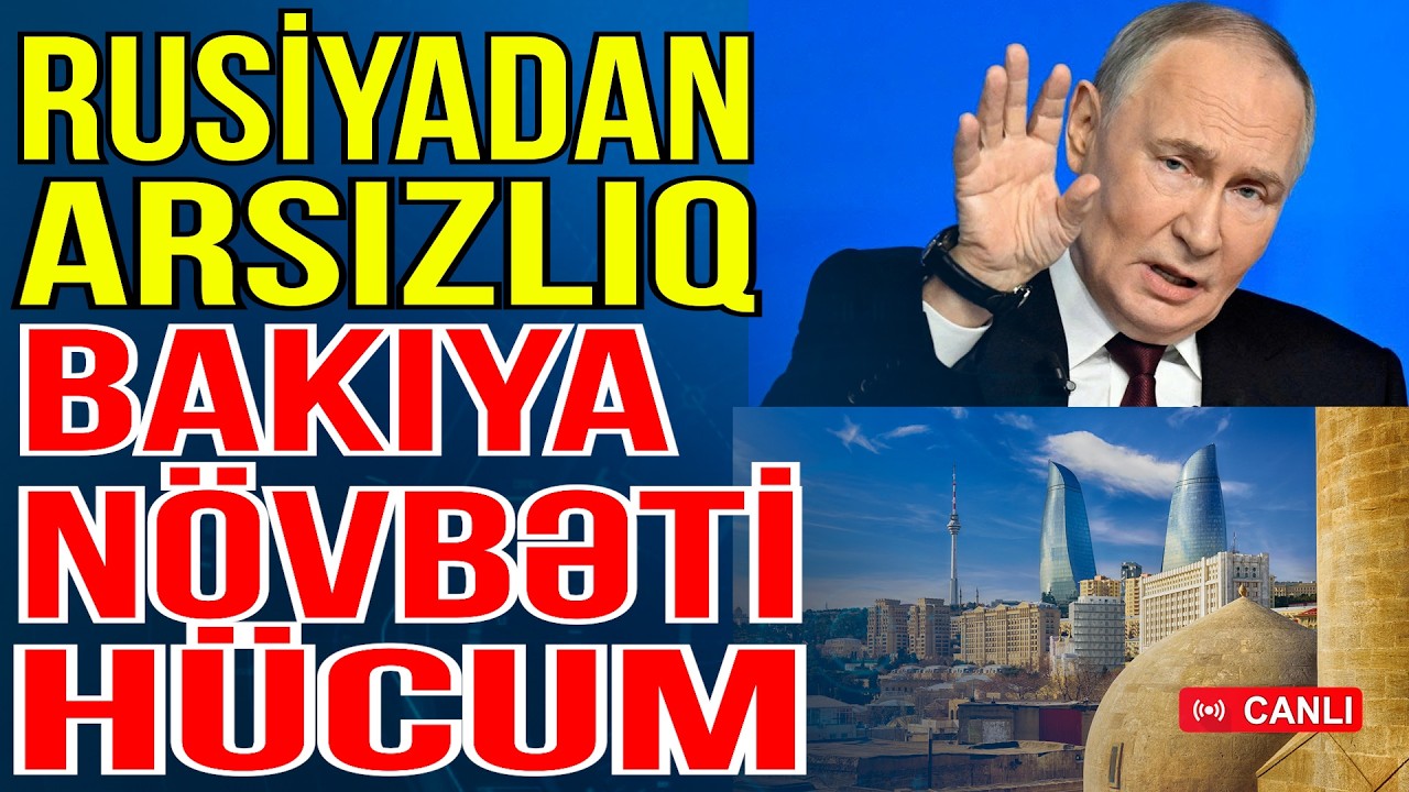 Rusiyadan daha bir ARSIZLIQ - Bakıya hücumlar niyə artır? - Gündəm Masada - Media Turk TV