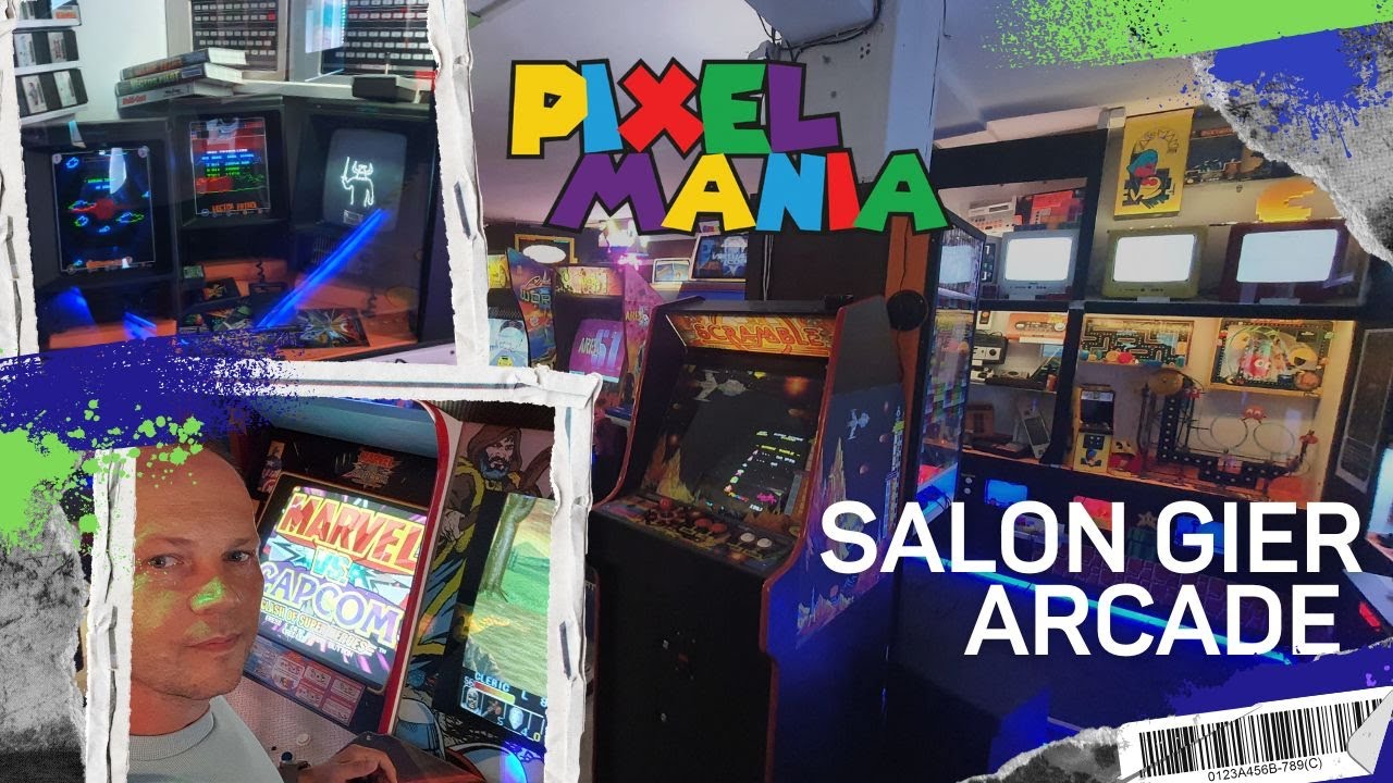 Odwiedziłem salon RETRO gier ARCADE! PIXELMANIA Władysław&oacute;w