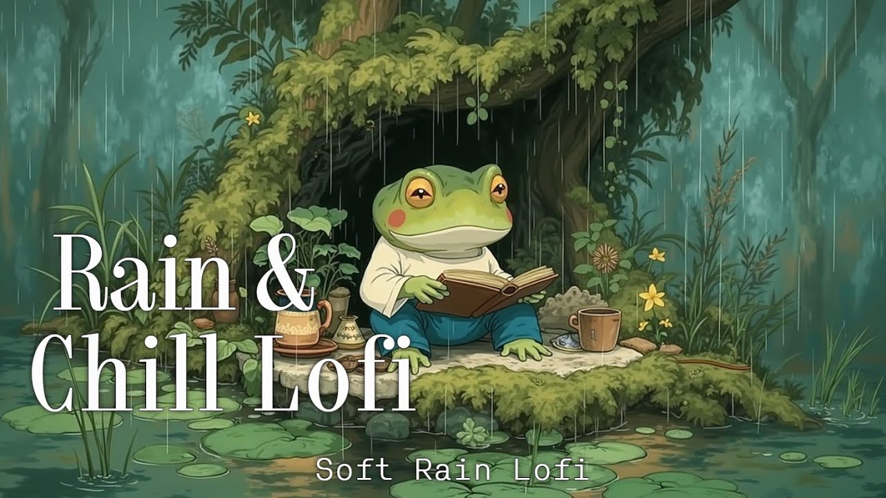 Lofi Jazz Rain Sounds для предельной концентрации и расслабляющей учебы